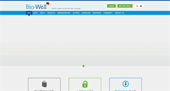 Desktop Screenshot of bio-well.com